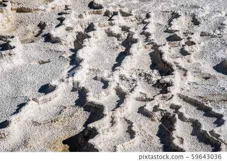 Mineral pools generated by a hot spring Mineral pools generated by a hot spring 59643036