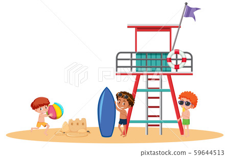 Boys at the beach 59644513