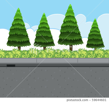 Nature roadside view landscape 59644601