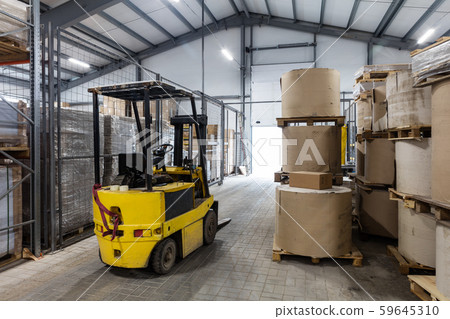 autoloader in a modern warehouse 59645310