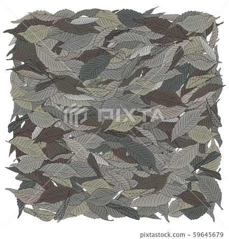 Fallen leaves illustration Fallen leaves illustration 59645679