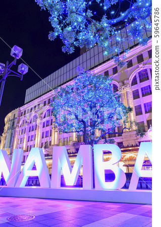 Osaka, Namba, Nankai Namba Station, Midosuji Illumination Osaka, Namba, Nankai Namba Station, Midosuji Illumination 59645786