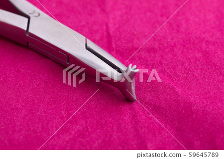 Medical service concept.Professional dental metal equipments for dentist Medical service concept.Professional dental metal equipments for dentist 59645789