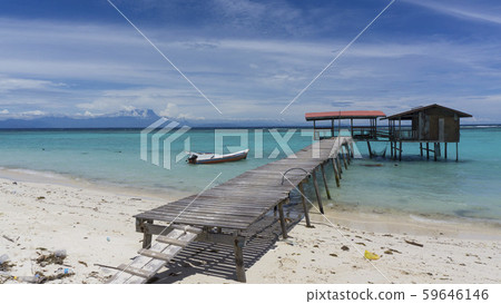 Mantanani Island also called Mermaid Island, Sabah, Malaysia Mantanani Island also called Mermaid Island, Sabah, Malaysia 59646146