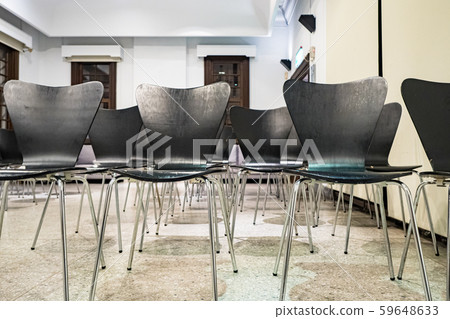Rows of chairs - meeting background. Rows of chairs - meeting background. 59648633