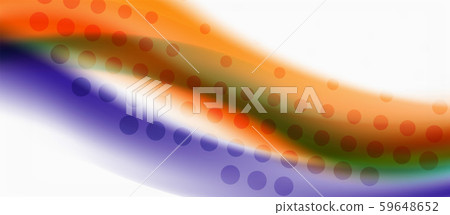 Line wave art illustration on light backdrop. Vector abstract design banner template. Business Line wave art illustration on light backdrop. Vector abstract design banner template. Business 59648652
