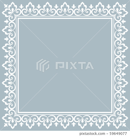 Decorative frame Elegant vector element for design 59649077