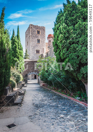 Royal Castle Collioure in the Pyrenees-Orientales, Royal Castle Collioure in the Pyrenees-Orientales, 59649117