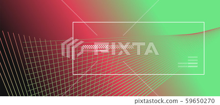 Wave lines with blend effect on fluid gradient, abstract background colorful liquid poster. Vector Wave lines with blend effect on fluid gradient, abstract background colorful liquid poster. Vector 59650270