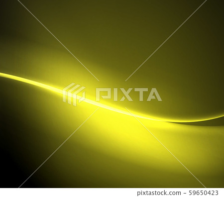 Dark space with shiny neon light motion waves. Abstract concept graphic element. Vector neon Dark space with shiny neon light motion waves. Abstract concept graphic element. Vector neon 59650423
