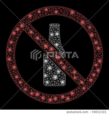 Flare Mesh 2D No Beer Bottle with Flare Spots Flare Mesh 2D No Beer Bottle with Flare Spots 59652101