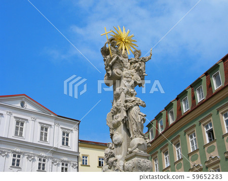 Plague pillar in Brno city, Czech Republic 59652283