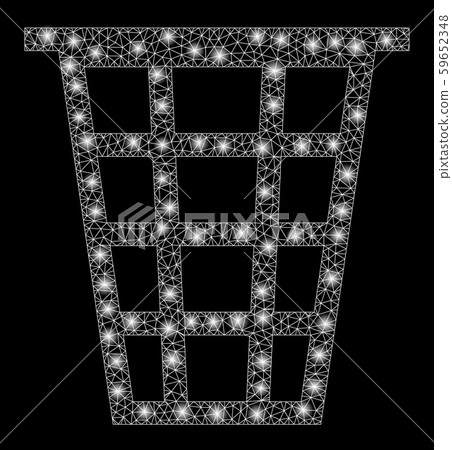Flare Mesh Network Junk with Flare Spots Flare Mesh Network Junk with Flare Spots 59652348