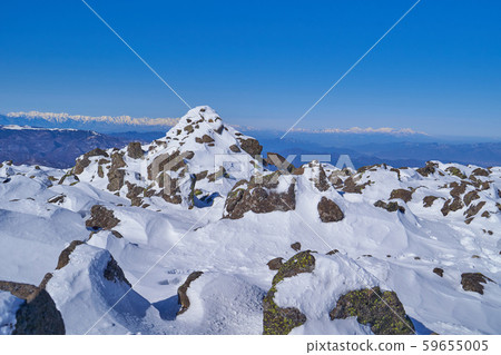From northwest Nagano Prefecture Tateshinayama summit west to the northwest side (Mt. Myoko, Kashima Kasumigatake, Mt. 59655005