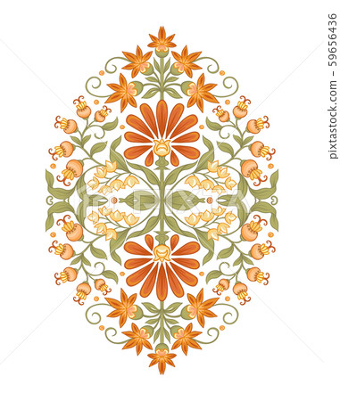 Tradition mughal motif, fantasy flowers Tradition mughal motif, fantasy flowers 59656436