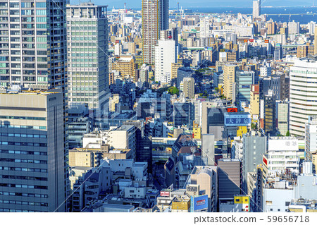 Osaka Kita Cityscape Fukushima Ward 59656718