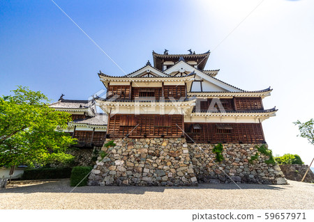 Castle tower Fukuchiyama Castle Fukuchiyama City Kyoto 59657971