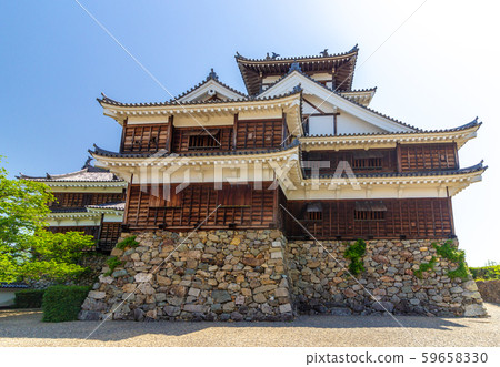 Castle tower Fukuchiyama Castle Fukuchiyama City Kyoto 59658330