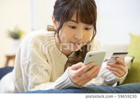 Ladies knit lie down smartphone smart phone mobile phone card credit card Ladies knit lie down smartphone smart phone mobile phone card credit card 59659230