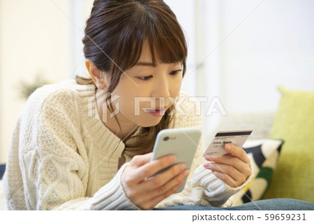 Ladies knit lie down smartphone smart phone mobile phone card credit card Ladies knit lie down smartphone smart phone mobile phone card credit card 59659231