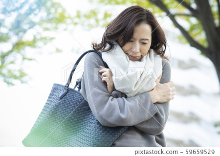 女圍巾戶外冬季寒冷 女圍巾戶外冬季寒冷 59659529