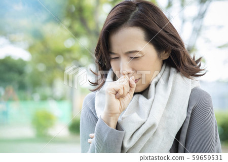 Female Scarf Outdoor Winter Cold Cold Cough Sneeze 59659531