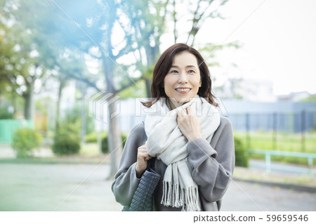 女圍巾戶外冬季 女圍巾戶外冬季 59659546