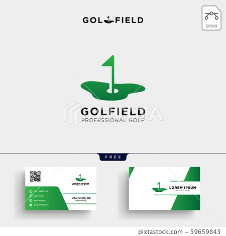 golf location or Map logo template and business 59659843