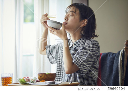 女性生活方式飲食 59660604