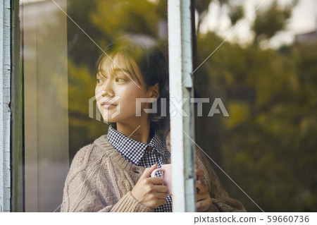 Women's lifestyle tea time 59660736