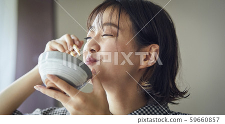 女性生活方式飲食 59660857