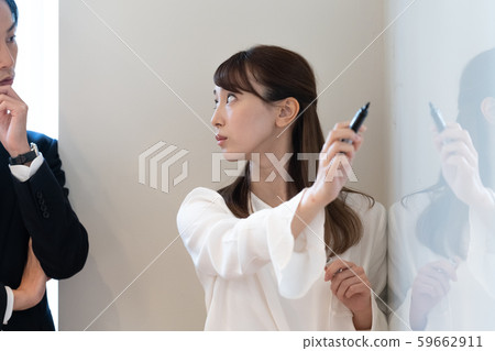女會議白板 女會議白板 59662911