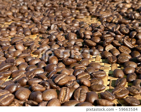 Roasted Coffee Beans background texture. Roasted Coffee Beans background texture. 59663584