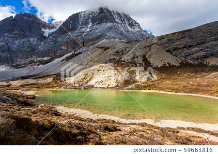 Five Colors Lake at Doacheng Yading National park, Five Colors Lake at Doacheng Yading National park, 59663816