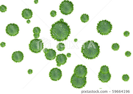 Pollen image permeable material (for hay fever etc.) 59664196