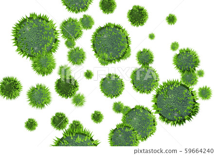 Pollen image permeable material (for hay fever etc.) Pollen image permeable material (for hay fever etc.) 59664240