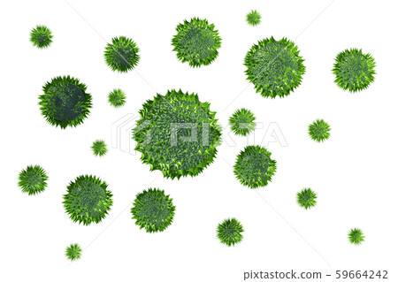 Pollen image permeable material (for hay fever etc.) Pollen image permeable material (for hay fever etc.) 59664242