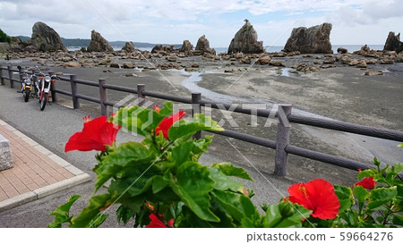 夏季橋樁岩 59664276