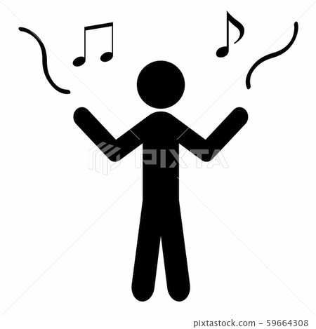 Singing person 59664308