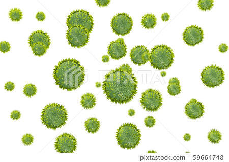 Pollen image permeable material (for hay fever etc.) Pollen image permeable material (for hay fever etc.) 59664748