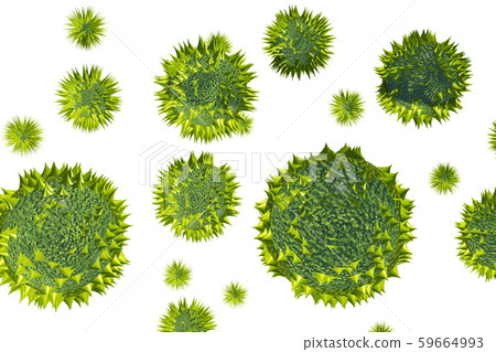 Pollen image permeable material (for hay fever etc.) 59664993