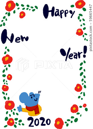 2020年新年卡 2020年新年卡 59665447