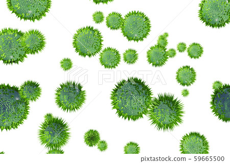 Pollen image White back (for hay fever etc.) 59665500