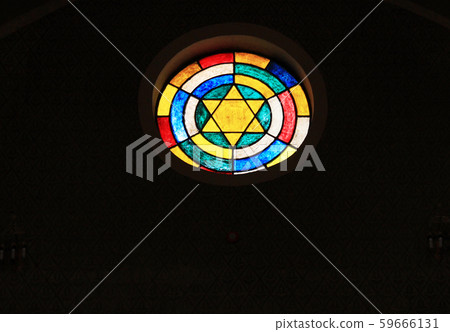 Jewish stained glass 59666131