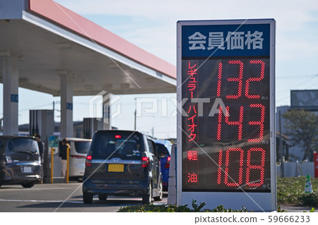 Gas station price list 59666233