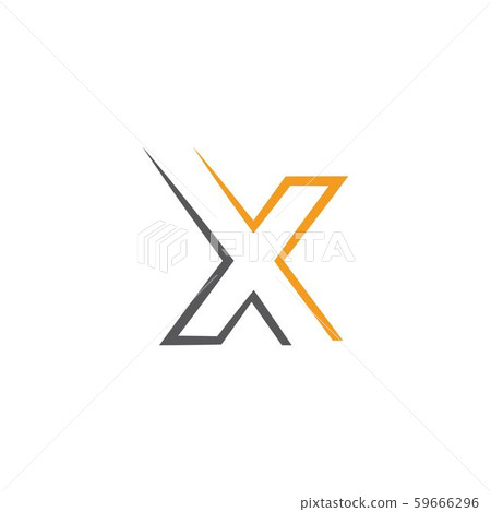 X  icon Vector Illustration design Logo 59666296