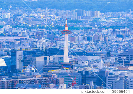 京都京都塔遠景 京都京都塔遠景 59666464