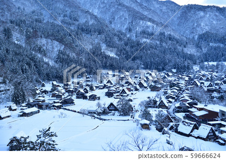 Winter Shirakawa Town Winter Shirakawa Town 59666624