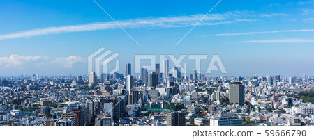 （東京風景全景）從天文台2到池袋方向的風景 59666790