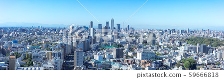 （東京景觀全景）從休息室2向池袋方向欣賞的風景 59666818